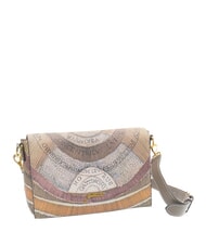 GATTINONI PLANETARIUM sac bandouli&egrave;re aquarelle sauvage/ taupe fonc&eacute; - Sacs pour Femme - 2