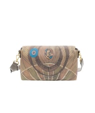 GATTINONI PLANETARIUM sac bandouli&egrave;re aquarelle sauvage/ taupe fonc&eacute; - Sacs pour Femme - 4