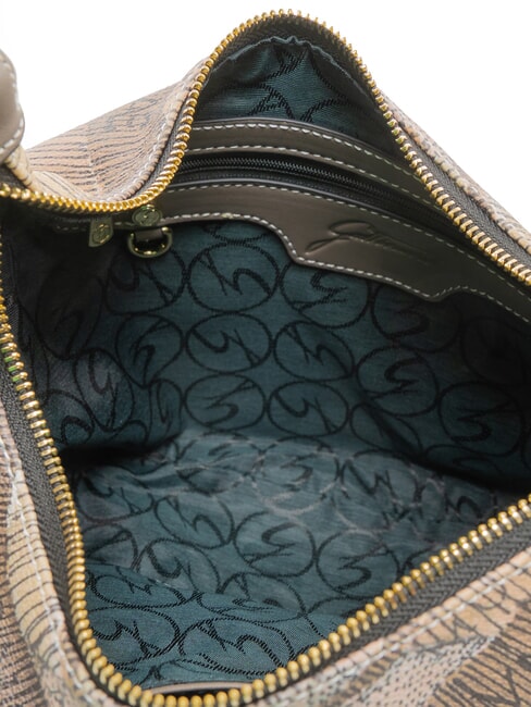 PLANETARIUM sac bandouli&egrave;re aquarelle sauvage/ taupe fonc&eacute; - Sacs pour Femme