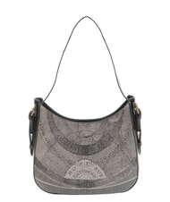 GATTINONI PLANETARIUM sac bandouli&egrave;re monochrome gris clair/noir - Sacs pour Femme - 3