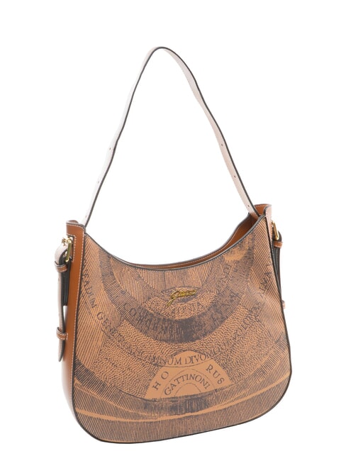 PLANETARIUM sac bandouli&egrave;re bronzage monochrome - Sacs pour Femme