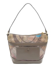 GATTINONI PLANETARIUM sac bandouli&egrave;re aquarelle sauvage/ taupe fonc&eacute; - Sacs pour Femme - 4
