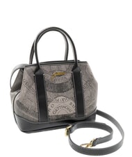 GATTINONI PLANETARIUM Sac &agrave; main avec bandouli&egrave;re monochrome gris clair/noir - Sacs pour Femme - 2