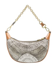 GATTINONI PLANETARIUM Sac bandouli&egrave;re, avec bandouli&egrave;re encre s&eacute;pia/beige clair - Sacs pour Femme - 3