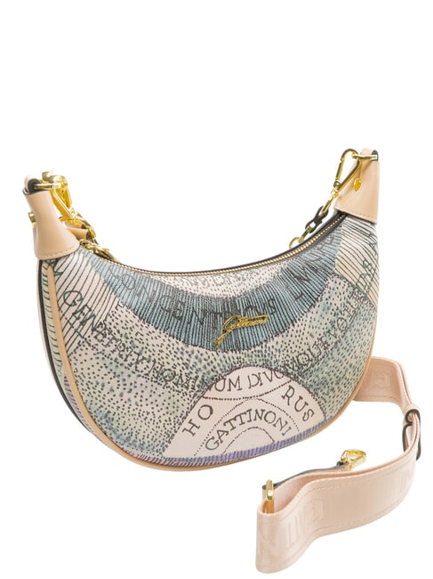 PLANETARIUM Sac bandouli&egrave;re, avec bandouli&egrave;re aquarelle/beige - Sacs pour Femme