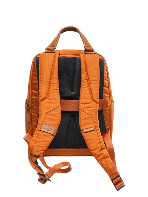 MARCEL Sac &agrave; dos de voyage pour PC et iPad orange/cuir - Sacs &agrave; dos pour ordinateur portable