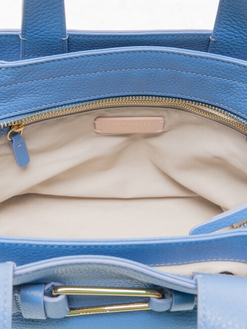 MALORY Cabas &agrave; main, avec bandouli&egrave;re bleu - Sacs pour Femme