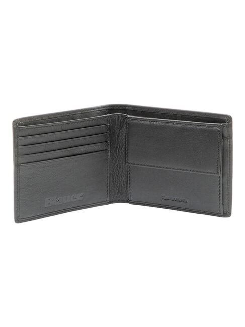 LIAM portefeuille en cuir NOIR - Portefeuilles Homme