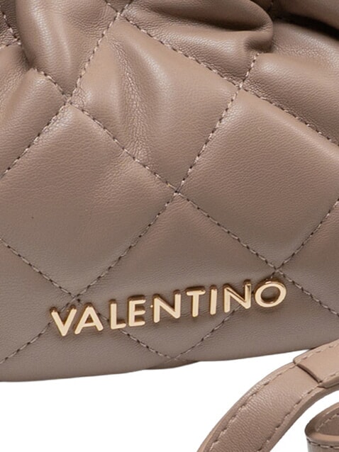 OCARINA Pochette matelass&eacute;e avec bandouli&egrave;re taupe - Sacs pour Femme