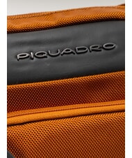 PIQUADRO KLOUT Sac en cuir et tissu CUIR - Sacs en Bandouli&egrave;res pour Homme - 3