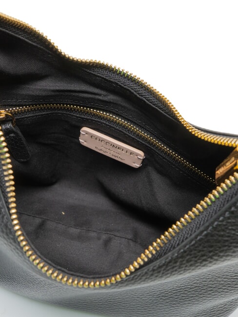 SAGITTA Sac bandouli&egrave;re en cuir Noir - Sacs pour Femme