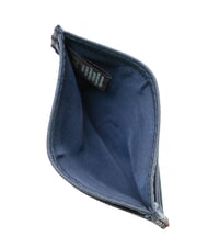 GAUD&Igrave; ERIK porte-cartes en cuir plat bleu encre - Portefeuilles Homme - 3