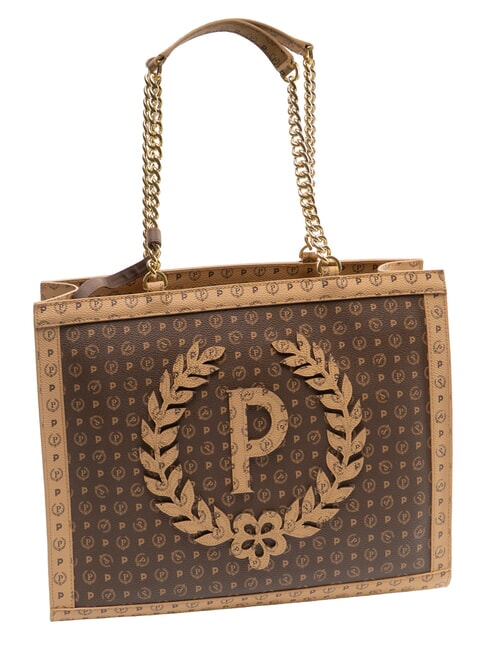 HERITAGE sac bandouli&egrave;re cr&egrave;me brun - Sacs pour Femme