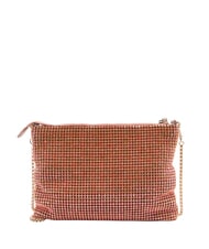 MARIO VALENTINO NABILAH Pochette avec strass et bandouli&egrave;re rose - Sacs pour Femme - 3