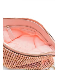 MARIO VALENTINO NABILAH Pochette avec strass et bandouli&egrave;re rose - Sacs pour Femme - 4