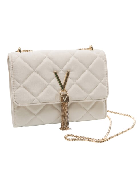 CHARLOTTE Mini sac bandouli&egrave;re &agrave; rabat &eacute;cru - Sacs pour Femme