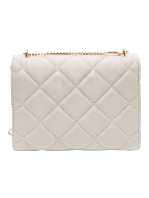 CHARLOTTE Mini sac bandouli&egrave;re &agrave; rabat &eacute;cru - Sacs pour Femme