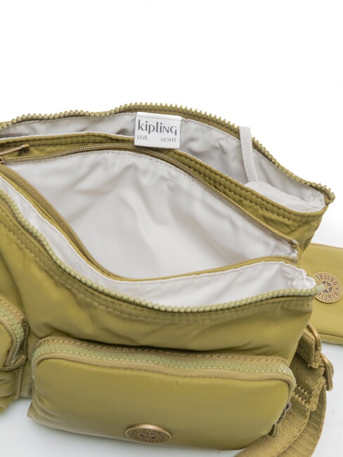 AMEERA BP sac bandouli&egrave;re vert gonfl&eacute; - Sacs pour Femme