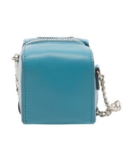 PIQUADRO MUSE Porte-cl&eacute;s en cuir, avec cha&icirc;ne bleu - Porte-cl&eacute;s - 3