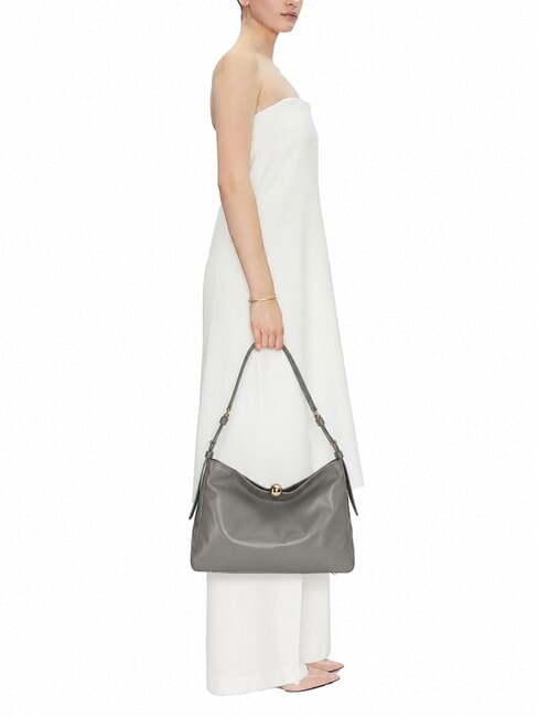 CAMPIONARIO - SFERA SOFT  Sac bandouli&egrave;re en cuir, fabriqu&eacute; en Italie sol - Sacs pour Femme