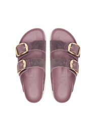 BIRKENSTOCK ARIZONA BIG BUCKLE Sandales en cuir &agrave; boucles lavande - Chaussures Femme - 3
