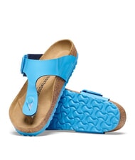 BIRKENSTOCK GIZEH BIG BUCKLE Sandales bleu ciel brevet&eacute; - Chaussures Femme - 4