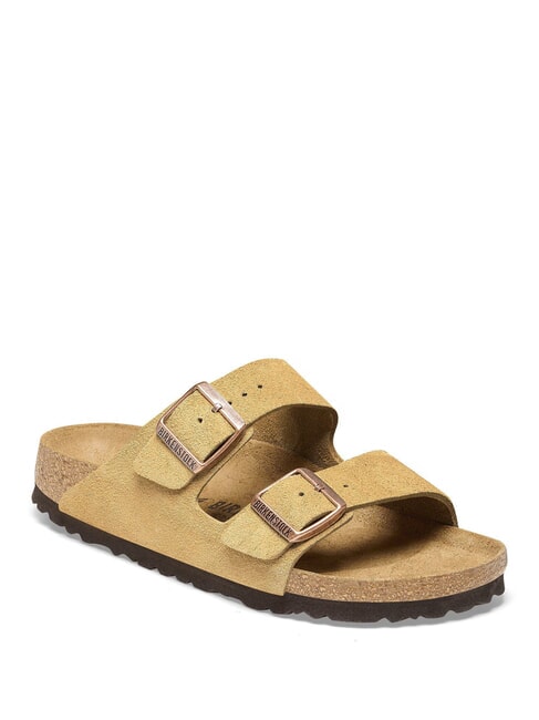 ARIZONA sandales en cuir cr&egrave;me de lait - Chaussures Femme
