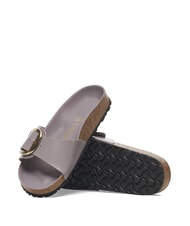 BIRKENSTOCK MADRID BIG BUCKLE sandales en cuir violet d&eacute;lav&eacute; brillant - Chaussures Femme - 4