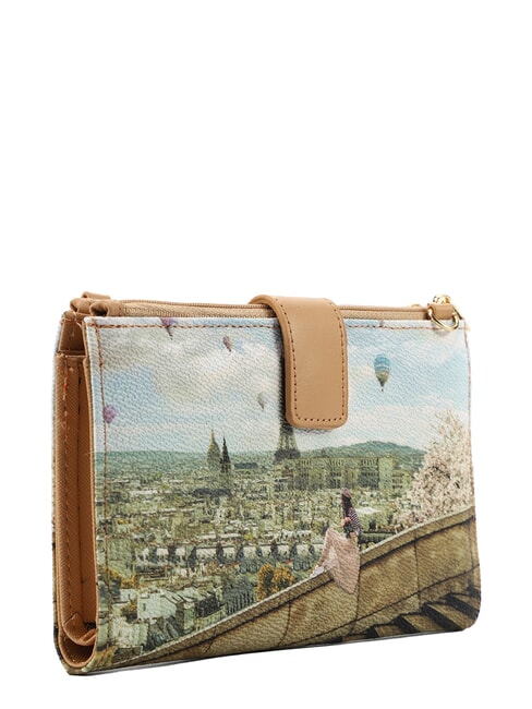 YESBAG SPECIAL Grand portefeuille multi-poches ballons de montagne - Portefeuilles Femme