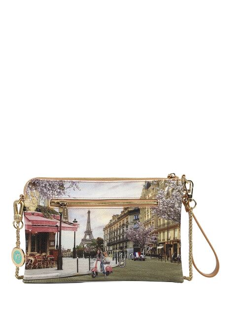 YESBAG Sac &agrave; bandouli&egrave;re avec poche voile paris - Sacs pour Femme