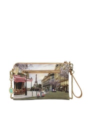 YNOT YESBAG Sac &agrave; bandouli&egrave;re avec poche voile paris - Sacs pour Femme - 3