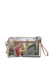 YNOT YESBAG Sac &agrave; bandouli&egrave;re avec poche rosier anglais - Sacs pour Femme - 3