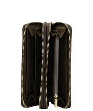 YNOT LUX Grand portefeuille zipp&eacute; taupe - Portefeuilles Femme - 3