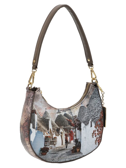 CITY LIFE Sac &agrave; bandouli&egrave;re avec breloque trulli - Sacs pour Femme