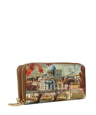 YNOT CITY LIFE Grand portefeuille zipp&eacute; Rome d'hiver - Portefeuilles Femme - 2