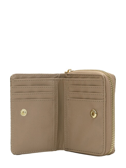 LUX Portefeuille compact BEIGE - Portefeuilles Femme