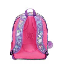 SJGANG SJ EVER ONEUNICORN GIRL Sac &agrave; dos pour fille fleur de cactus - Sacs &agrave; dos pour l'&Eacute;cole & les Loisirs - 3