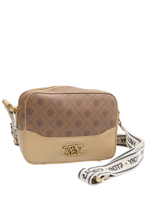 SYMBOL Mini sac bandouli&egrave;re tabac - Sacs pour Femme