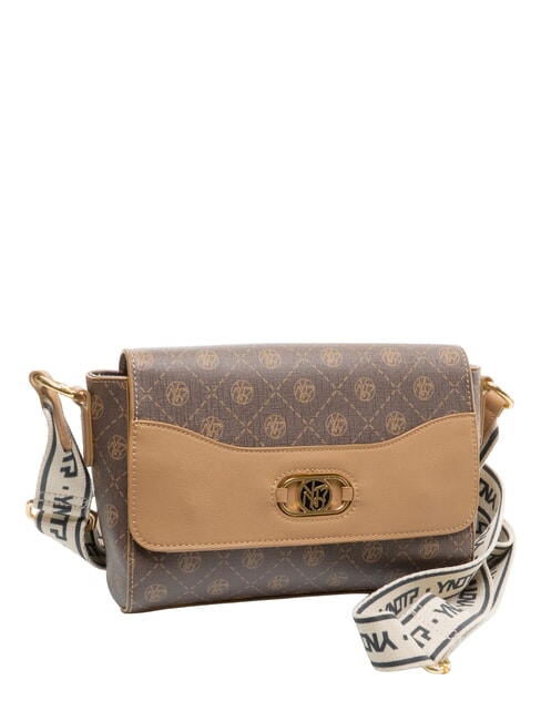 SYMBOL sac bandouli&egrave;re chocolat - Sacs pour Femme