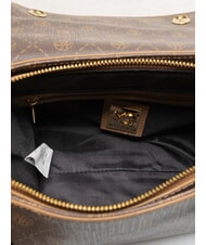 YNOT SYMBOL sac bandouli&egrave;re chocolat - Sacs pour Femme - 5