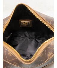 YNOT SYMBOL Mini sac bandouli&egrave;re chocolat - Sacs pour Femme - 5