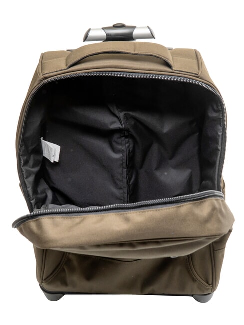 SOLID GRS Sac &agrave; dos trolley &agrave; 2 roues, fixe militaire vert - Sacs &agrave; dos &agrave; roulettes