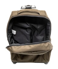 INVICTA SOLID GRS Sac &agrave; dos trolley &agrave; 2 roues, fixe militaire vert - Sacs &agrave; dos &agrave; roulettes - 2