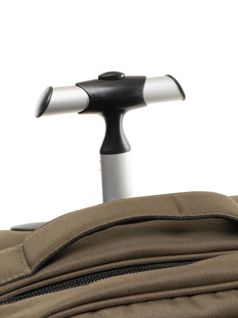 SOLID GRS Sac &agrave; dos trolley &agrave; 2 roues, fixe militaire vert - Sacs &agrave; dos &agrave; roulettes