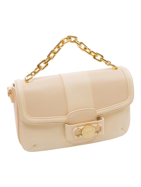 CHAIN Sac &agrave; main avec bandouli&egrave;re beige - Sacs pour Femme