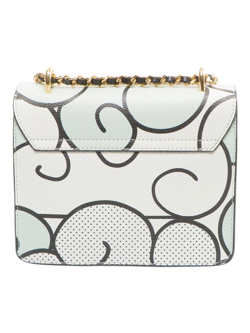 MICHELLE Mini sac bandouli&egrave;re &agrave; rabat c&eacute;leste - Sacs pour Femme