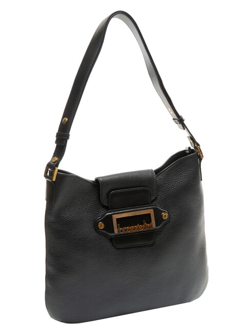 NICOLE sac bandouli&egrave;re dollar noir - Sacs pour Femme