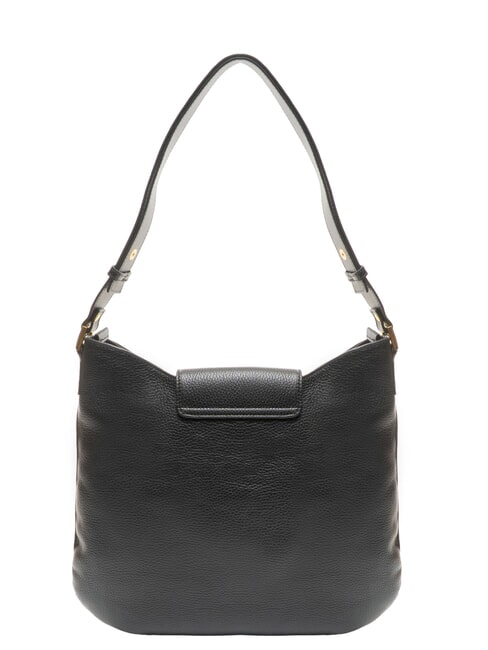 NICOLE sac bandouli&egrave;re dollar noir - Sacs pour Femme