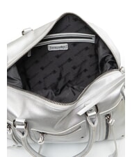 BRACCIALINI GINGER Sac d'&eacute;paule argent - Sacs pour Femme - 5