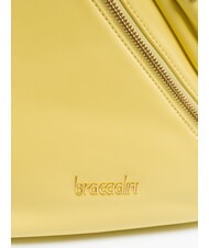 BRACCIALINI SOFIA Sac &agrave; dos en cuir avec petites fleurs jaune - Sacs pour Femme - 3